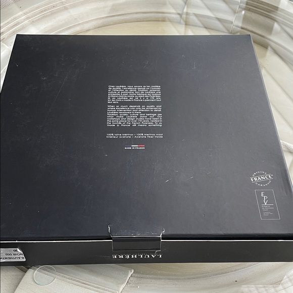 LAULHERE French beret black wool. Great condition, never worn. - Picture 9 of 10